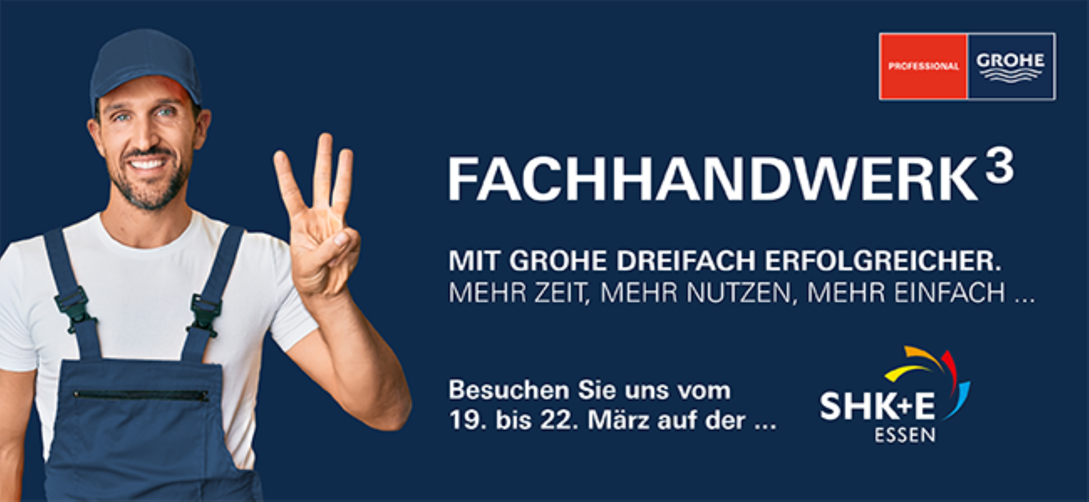 GROHE auf der SHK+E Essen